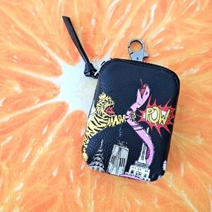 Min & Mon Black Key Holder with Colorful Design